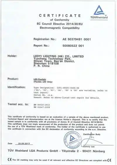 TUV-CE-EMC-certificate